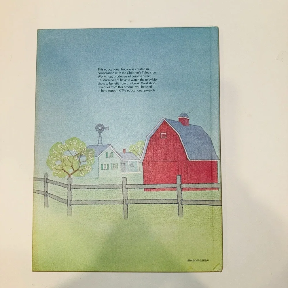 Vintage Sesame Street Book Club Hardcover Lot of 8 Grover Big Bird Count